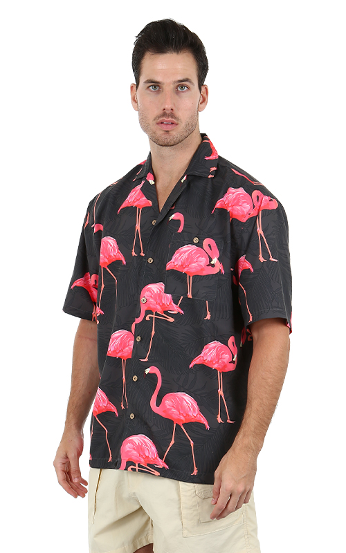 pink flamingo shirt mens