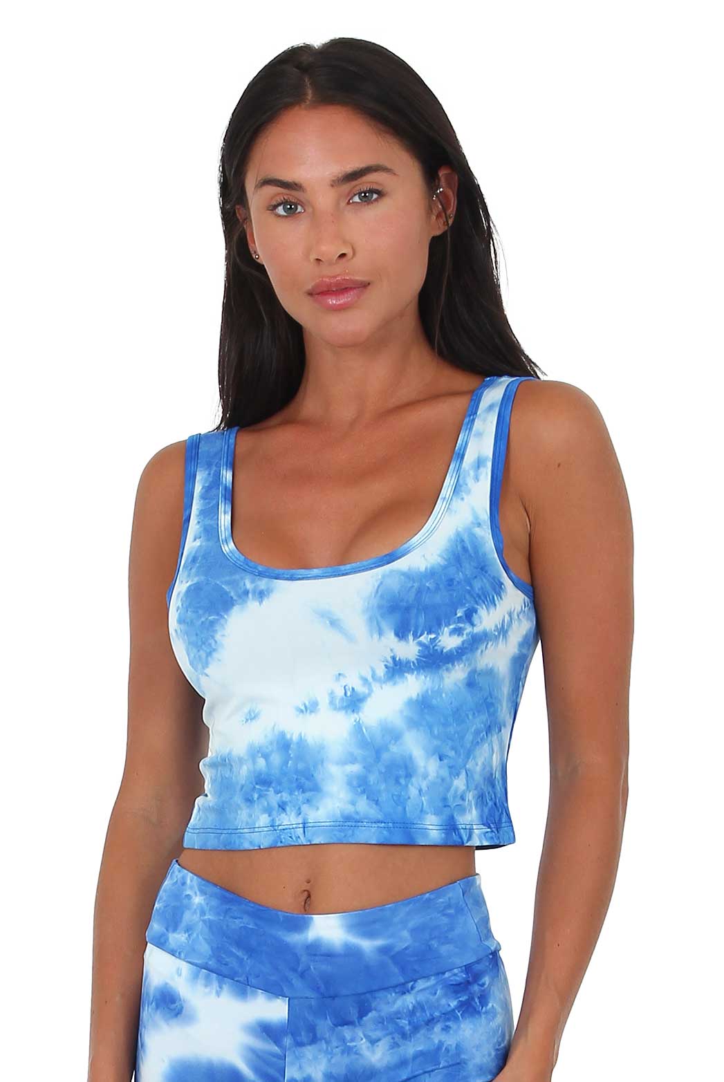 Cropped Tank Top. Women's Tank Tops For Sale. Royal