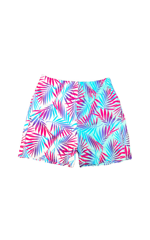Kid's Bathing Suits With Colorful Prints. Best Swim Trunks! - Leafs