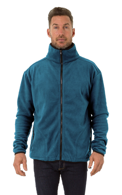  BOVZOX Men's Fall Winter Outwear Men Zip Up Teddy