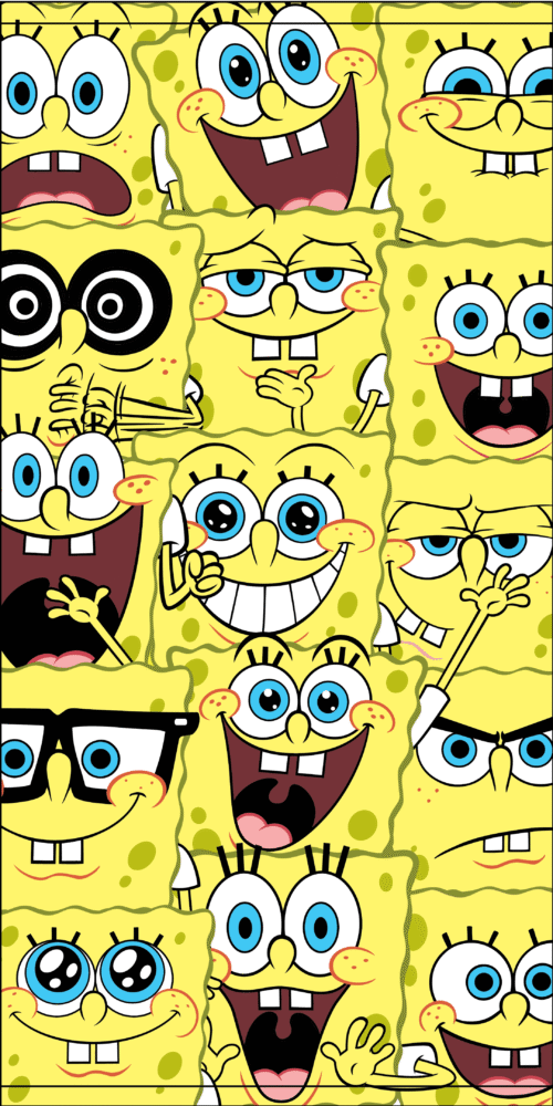 SPONGE BOB TOWEL #BOBT02